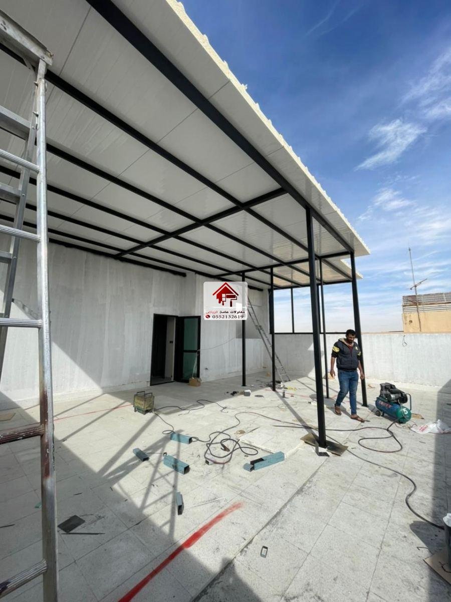 مظلات ساندوتش بانل الرياض